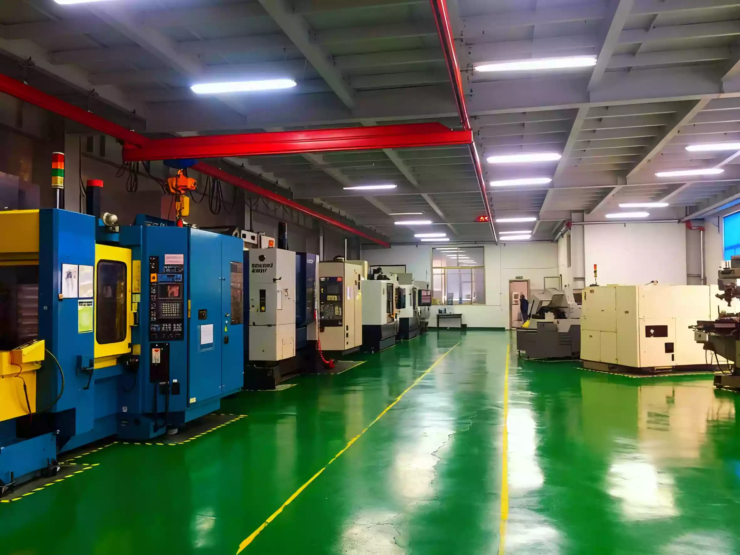 Metal spinning workshop in China factory